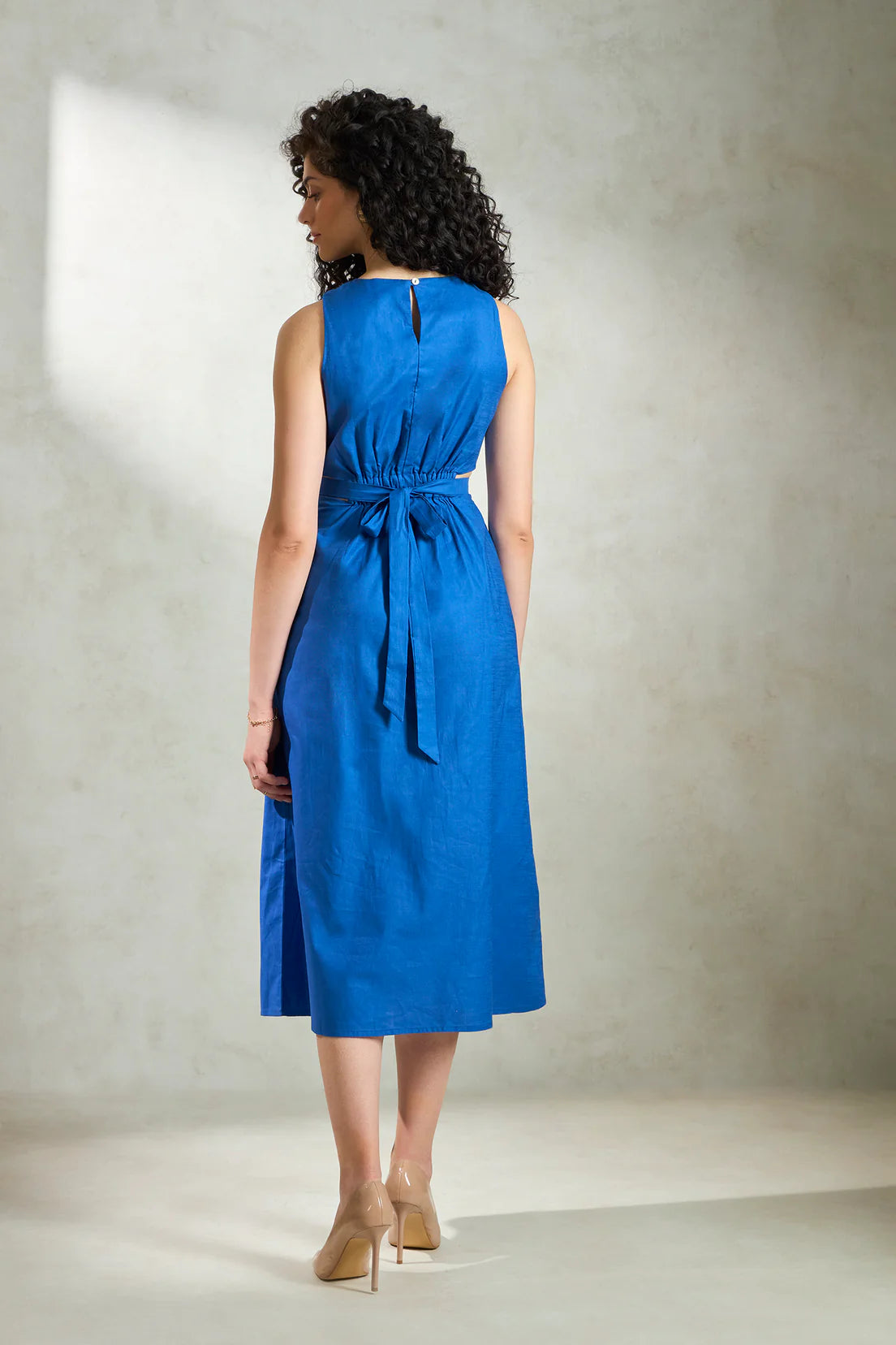 Cotton A-line Dress