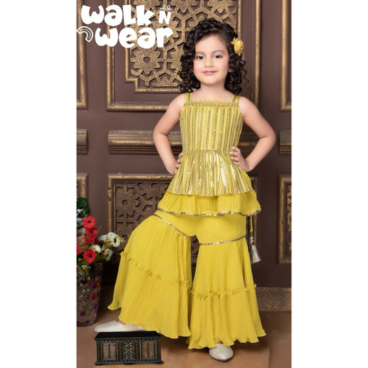 Girls Ethnic Wear Palazzo Set